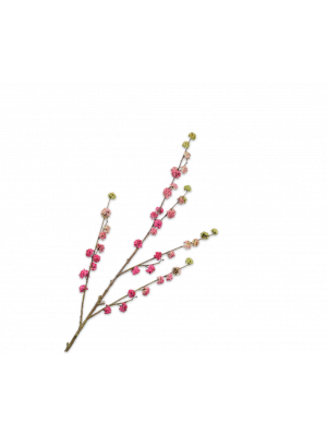 Silk-ka | Callicarpa tak Groen/Roze | 135cm