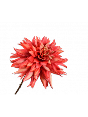 Silk-ka | Dahlia Tak | oranje | 65cm