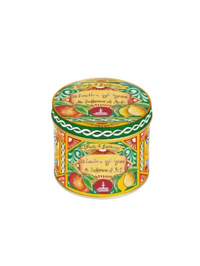 Dolce & Gabbana Panettone Bewaarblik Citrus & Saffraan Groen - 100 gram