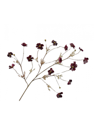 Silk-ka | Cosmos Tak Bordeaux | 104cm | Vorspaget Home