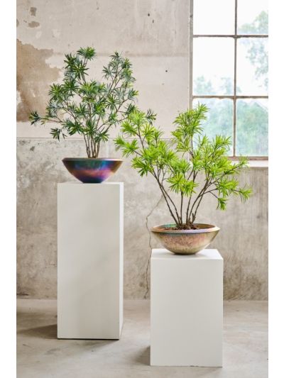 Silk-ka | Bladtak Podocarpus | Groen | 89cm