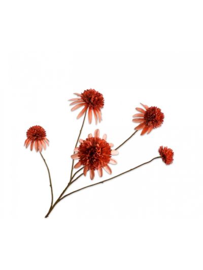 Silk-ka Rudbeckia Tak Oranje/Rood 90cm - Vorspaget Home