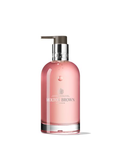 Molton Brown Delicious Rhubarb & Rose Fine Liquid Hand Wash Glass Bottle - Vorspaget Home
