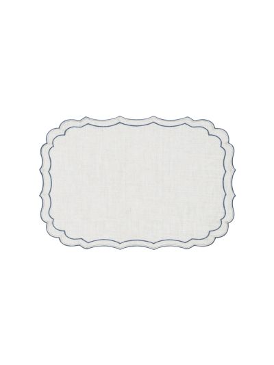 Borgo Delle Tovaglie Firenze Placemat Ghiaccio & Delfino - Vorspaget Home