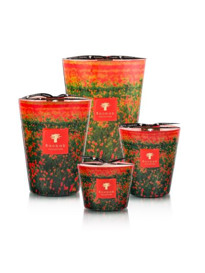 Baobab Collection SS26 Arty Flowers Poppies Geurkaars - Vorspaget Home