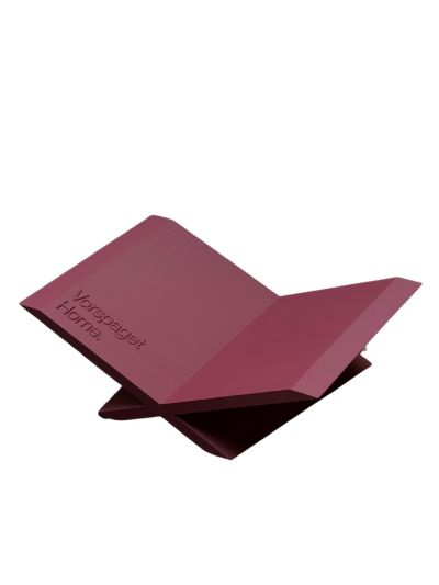 Vorspaget Home | Boekenstandaard | Aubergine