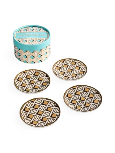 Jonathan Adler Basketweave onderzetters - Vorspaget Home