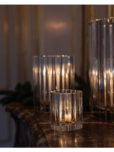 Skogsberg & Smart | Waxinelichthouder | Hurricane Crystal | Small