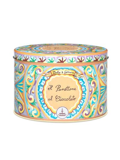 Dolce & Gabbana | Panettone | Bewaarblik | Chocolade | 500gr | Vorspaget Home