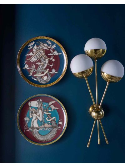 La Double J | Decorative Plate | The Dragon | Vorspaget Home