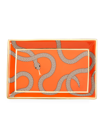 Jonathan Adler | Eden Rechthoek Tray | Orange