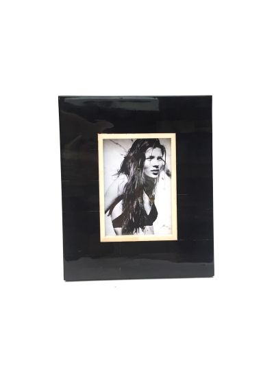 Fotolijst Sophia | Hoorn | Zwart/wit | 13x18cm