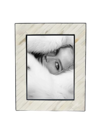 Fotolijst | Diagonal | Cream & Black | 17x23cm
