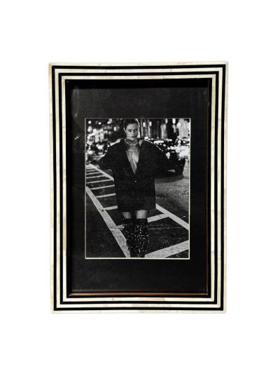 Fotolijst Ligné | Been | Zwart/Wit | 20x30cm | Vorspaget Home