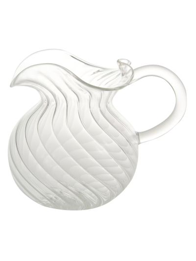 Murano Glass Torcello Gedraaide Karaf Transparant