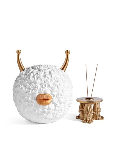 L'objet | Haas monster Wierookbrander | Wit