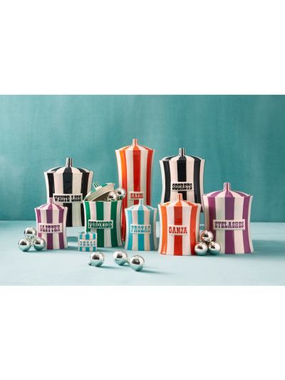 Jonathan Adler | Vice Secrets Canister | Zwart