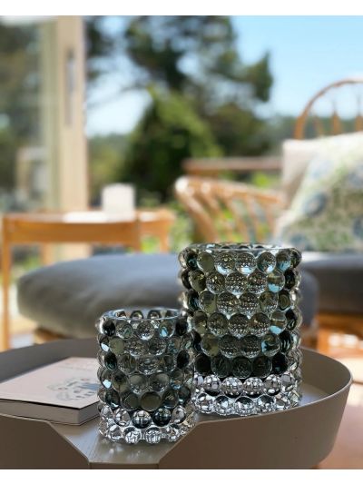 Wedding Gift Z&S | Skogsberg & Smart | Waxinelichthouder | Boule | Medium | Sage