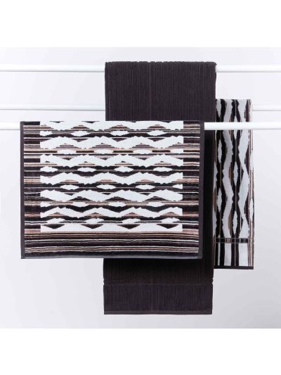 Innate Collection Ripple Badhanddoek Dark - Vorspaget Home