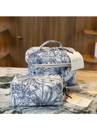 Khus Collection Toilettas Tropics in Blue - Vorspaget Home