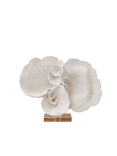 Wedding Gift Z&S | Schelp Ornament op Voet