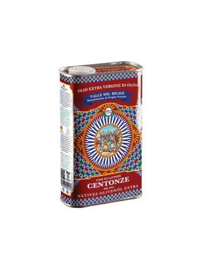 Olijfolie Iconic tin Valle Del Belice 500ml - Vorspaget Home