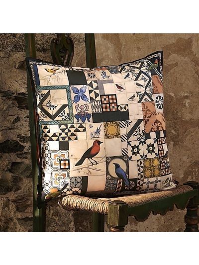 Christian Lacroix Sierkussen Lisboa Spring Tomate 55x55cm - Vorspaget Home