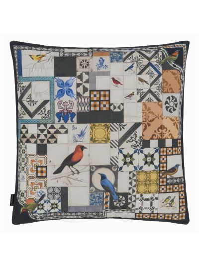 Christian Lacroix Sierkussen Lisboa Spring Tomate 55x55cm - Vorspaget Home