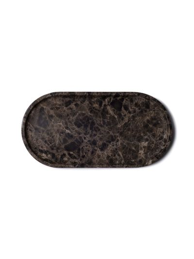 Marmer Tray Ovaal 30x15cm - Vorspaget Home