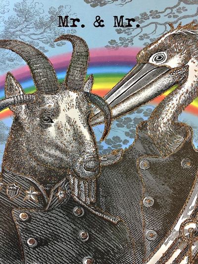 Vanilla Fly | Wenskaart | Mr & Mr Animal | Vorspaget Home