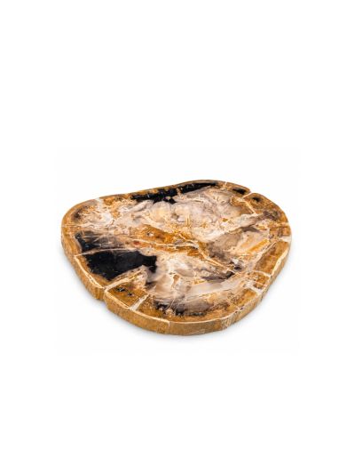 Wedding Gift Z&S | Plateau | Versteend Hout