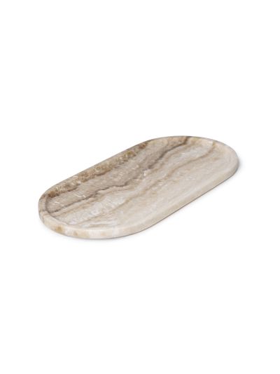 Marmer Tray Ovaal 40x20cm - Vorspaget Home