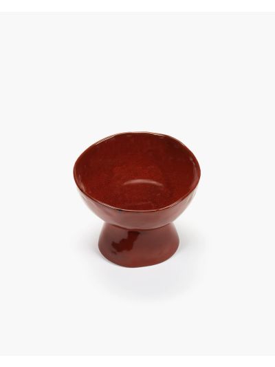 Wedding Gift Z&S | Serax | La Mère | Schaal op Voet | Venetian Red