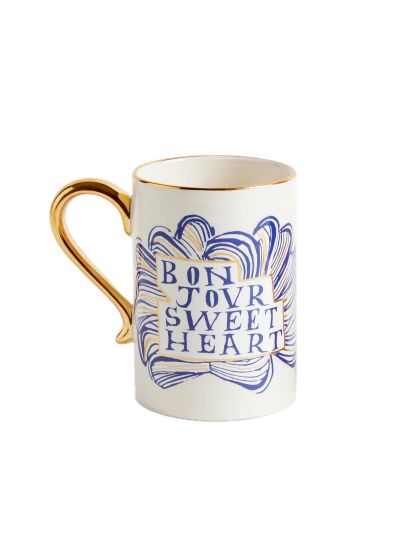 L'objet | Ruan Hoffman Sweetheart Mug |Gold&White | Vorspaget Home