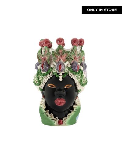Abhika Moro Head Vaas Lady Fig - Vorspaget Home