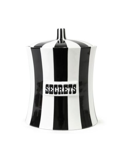Jonathan Adler | Vice Secrets Canister | Zwart