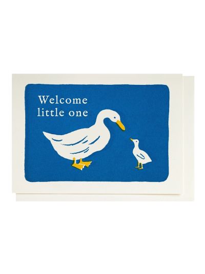 Archivist Wenskaart  Welcome Little One - Vorspaget Home