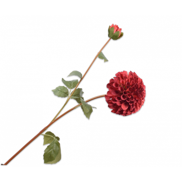 Silk-ka | Dahlia tak | Rood | 87 cm 