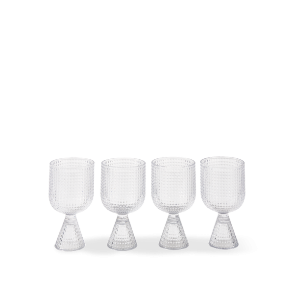 POLSPOTTEN | Polspotten | Rooftop Wijnglazen | Set van 4