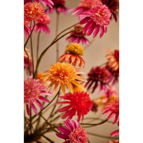 SILK-KA | Silk-ka | Rudbeckia Tak | Oranje/Rood | 90cm