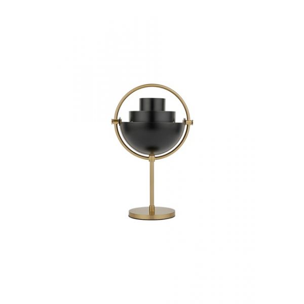 GUBI | Gubi | Multi-Lite Draagbare Lamp | Goud/Matt Zwart