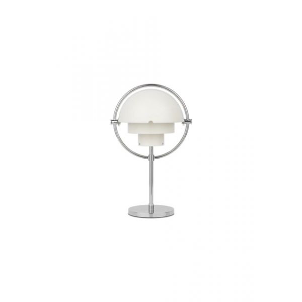 GUBI | Gubi | Multi-Lite Draagbare Lamp | Chrome/Wit