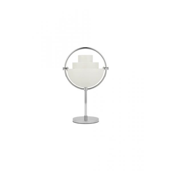 GUBI | Gubi | Multi-Lite Draagbare Lamp | Chrome/Wit