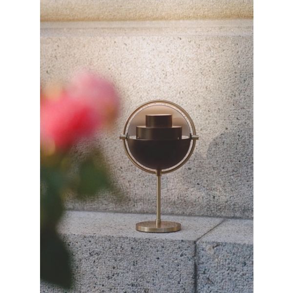 GUBI | Gubi | Multi-Lite Draagbare Lamp | Goud/Matt Zwart
