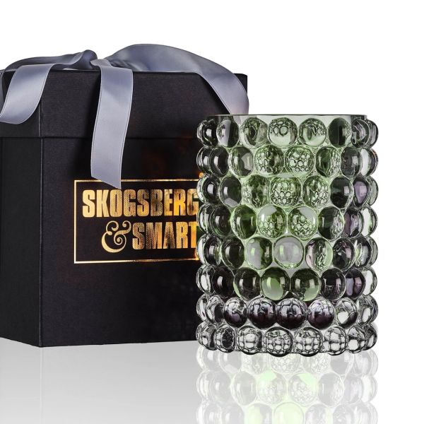 SKOGSBERG & SMART  | Skogsberg & Smart | Waxinelichthouder | Boule | Large | Sage