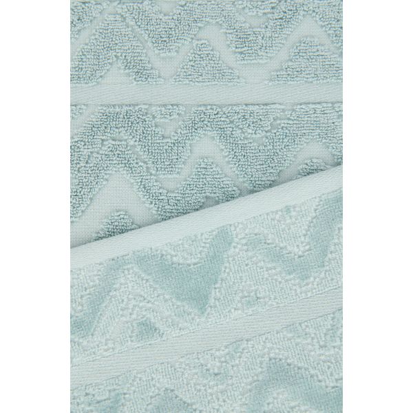 MISSONI HOME  | Missoni Home | Rex | | Gastendoek | Licht blauw