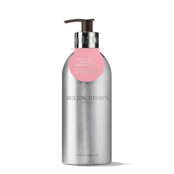 MOLTON BROWN | Molton Brown | Delicious Rhubarb & Rose |  Bath & Shower Gel | Infinite Bottle 