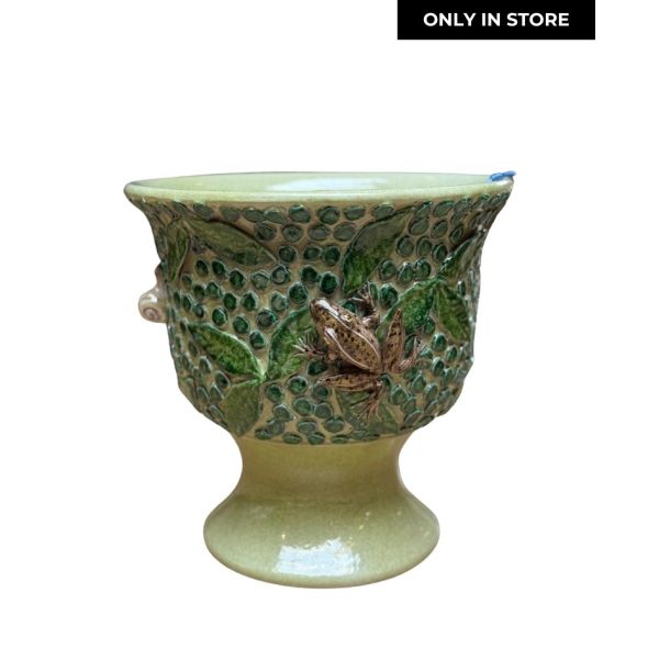 DOLFI | Dolfi | Keramieken Schaal | Leaves and Frogs | ONLY IN STORE