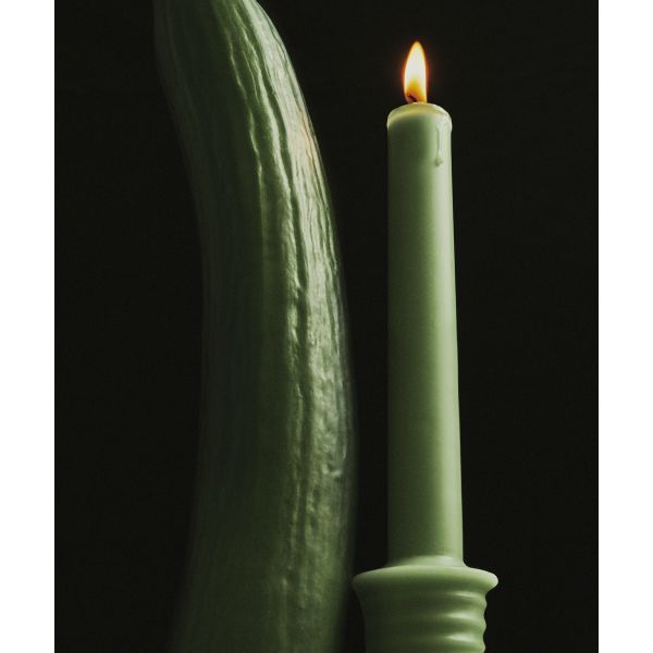 LOEWE  | Loewe | Cucumber | Wax Candle holder | Geurkaars 