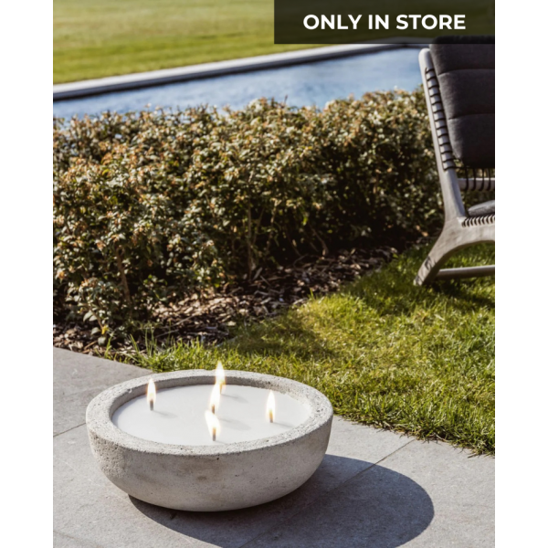 MON DADA - ONLY IN STORE | Mon Dada | Urban Outdoor Candle | XXXL + deksel | Grey